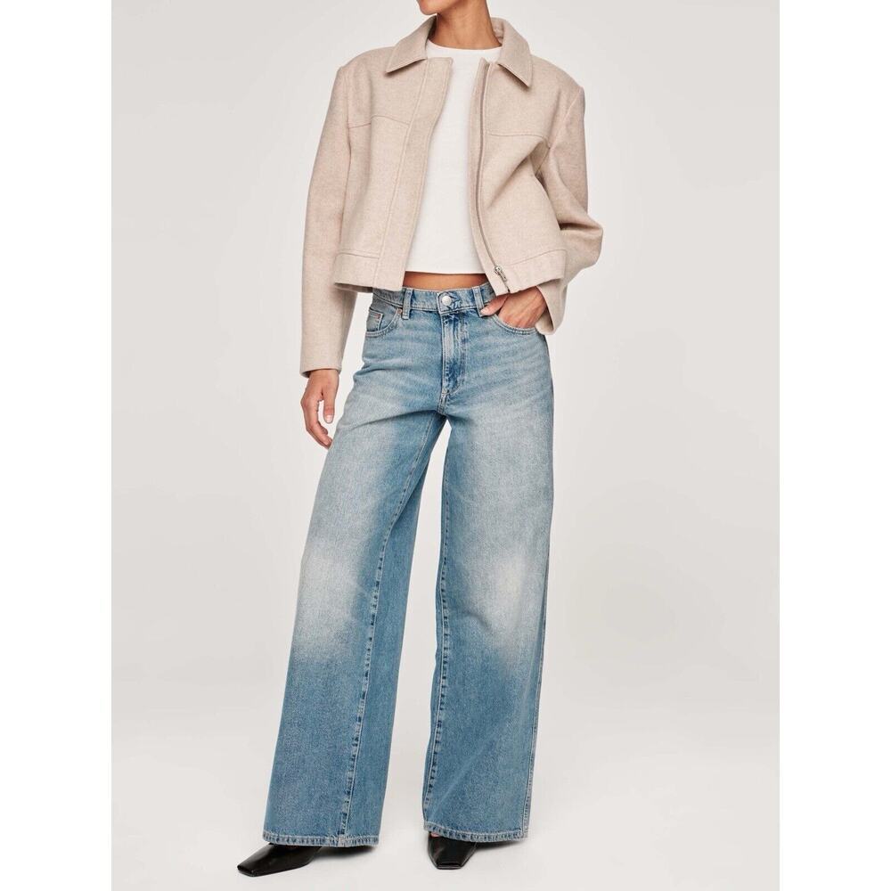 DL1961 Zoie Wide Leg Relaxed‎ Vintage Jeans Women’s Y2K Cotton Size 32 SKU13321 - Picture 14 of 15